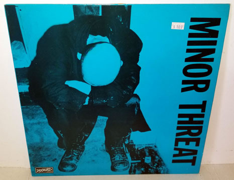 MINOR THREAT "S/T" 12" EP (Dischord) 1987 Repress/Used Copy